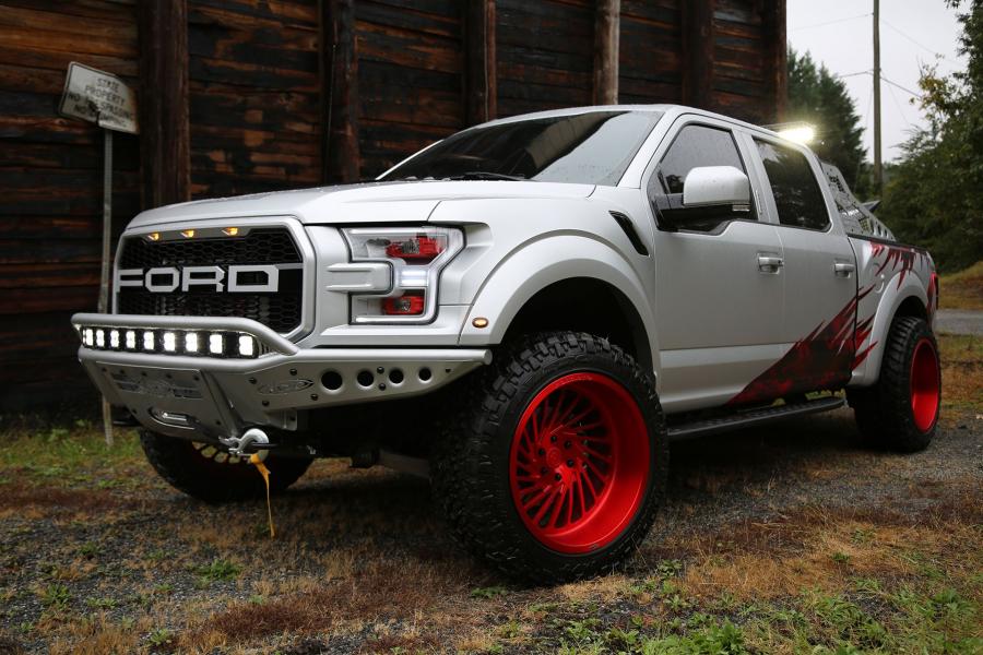 Ford F-150 Raptor on Forgiato Wheels (Vontoso-T) '2018